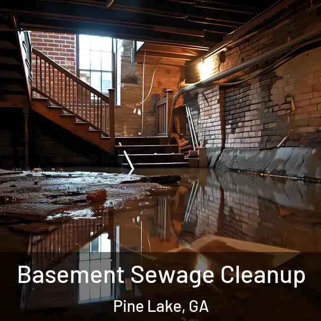  Basement Sewage Cleanup Pine Lake, GA