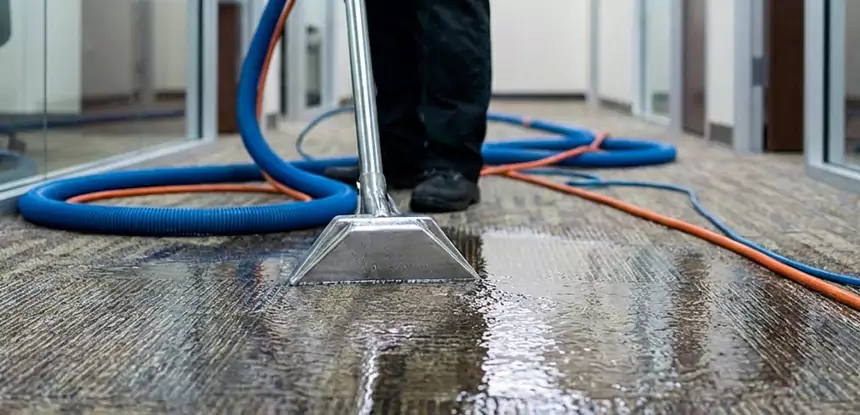 Basement Flooding Carpet Cleanup in Pine Lake
