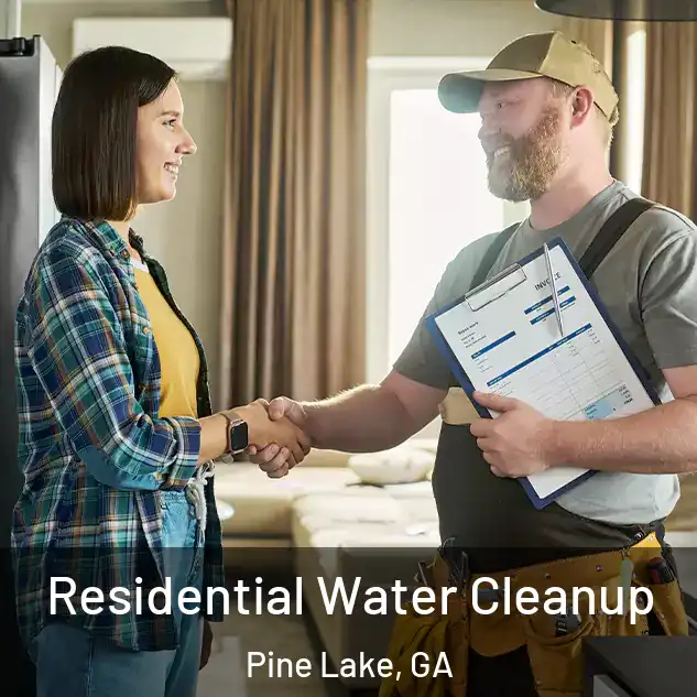  Residential Water Cleanup Pine Lake, GA